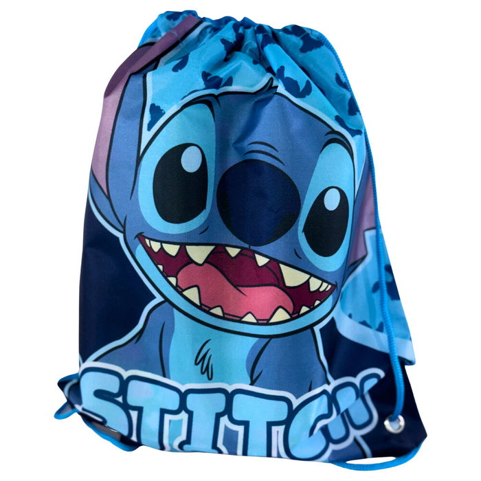 MANENTI Saco Merienda Abstract Stitch Disney 30x24cm MANENTI Saco Merienda Abstract Stitch Disney 30x24cm