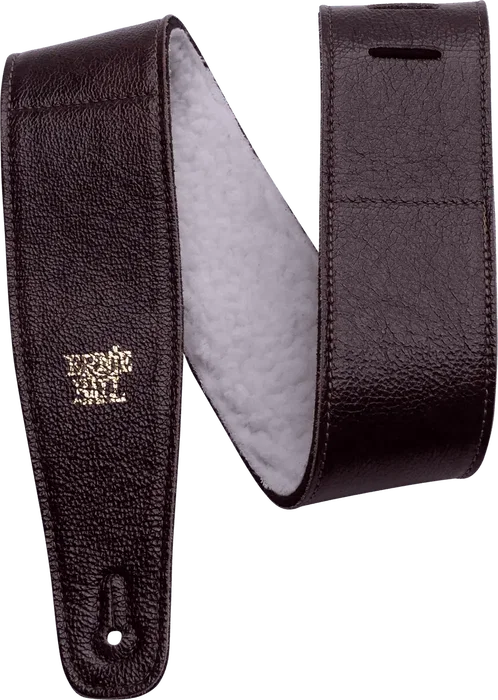 ERNIEBALL Correa De Cuero Italiano Comfort Collection Marrón 2.5" de ancho Longitud Ajustable ERNIEBALL Correa De Cuero Italiano Comfort Collection Marrón 2.5" de ancho Longitud Ajustable