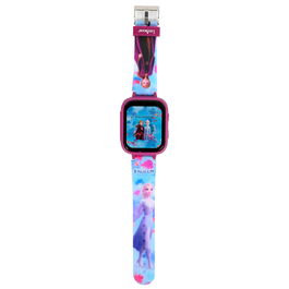 Lexibook Reloj con Cámara Disney Frozen DMW070FZ para Niños con Pantalla Táctil Reproductor MP3 Podómetro Linterna +5 Años