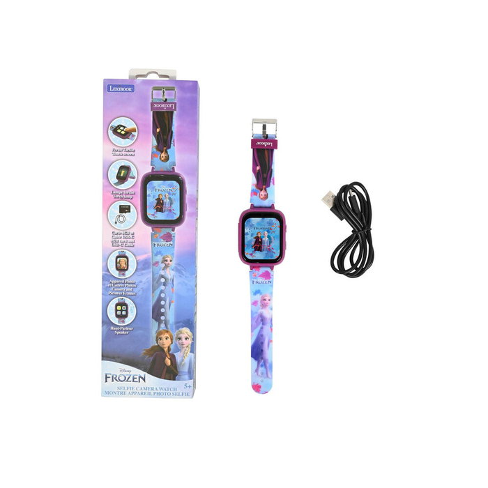 LEXIBOOK Reloj con Cámara Disney Frozen DMW070FZ