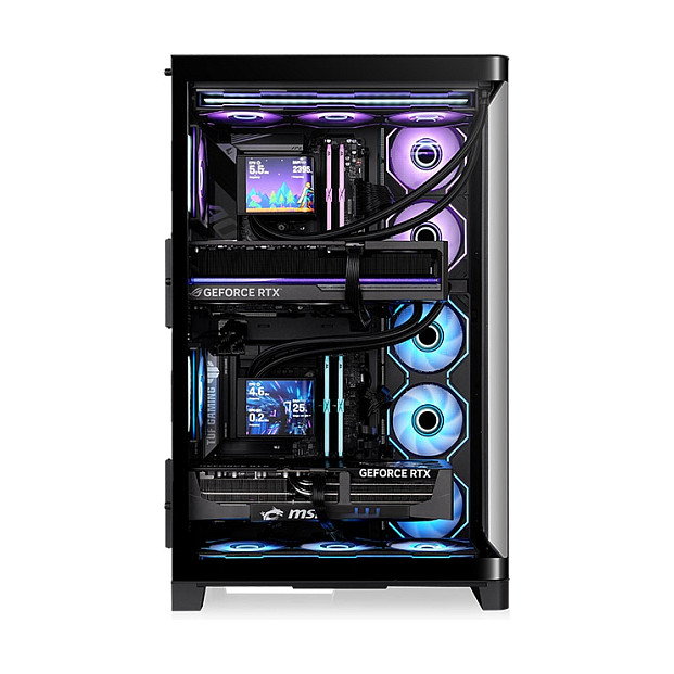 Thermaltake CAPO X Black Caja de ordenador de sistema dual