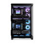 Thermaltake CAPO X Black Caja de ordenador de sistema dual
