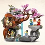 LEGO 71819 NINJAGO Santuario de Roca del Dragón, Juguete de Construcción Ninja, Set con 6 Minifiguras
