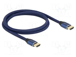 DeLOCK Cable HDMI Ultra High Speed 48 Gbps 8K 60 Hz Azul 1 m