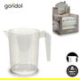 Gondol Jarra Medidora Plástico Transparente 1,3 Litros 18.5x12.7x14.5 cm (Set de 48)