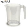 Gondol Jarra Medidora Plástico Transparente 1,3 Litros 18.5x12.7x14.5 cm (Set de 48)