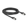 DeLOCK Cable de red Cat8.1 S/FTP 3 m 40 Gbps Negro