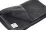 DKD Home Decor Toalla Tocador Gris Oscuro Algodón 50 x 1 x 30 cm (6 Unidades) 600gsm