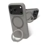Apple iPhone 17 Pro Funda Protectora Gris con Soporte y MagSafe, Resistente a Caídas, Modelo Roskilde MS Kick ICON