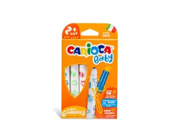 Carioca Baby Marker Estuche de 6 Rotuladores Surtidos