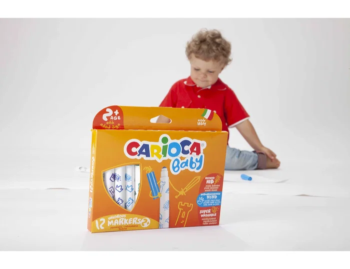 Carioca Baby Marker Estuche de 6 Rotuladores Surtidos Carioca Baby Marker Estuche de 6 Rotuladores Surtidos
