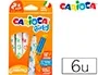 Carioca Rotulador Carioca Baby Caja 6 Unidades Colores Surtidos Para Niños A Partir de 2 Años