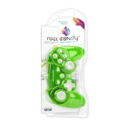 PDP Rock Candy Wired Controller Verde Fluorescente