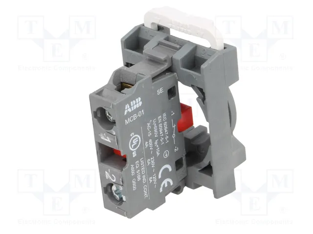 ABB Bloques de contactos 22mm NC para placa frontal ABB Bloques de contactos 22mm NC para placa frontal