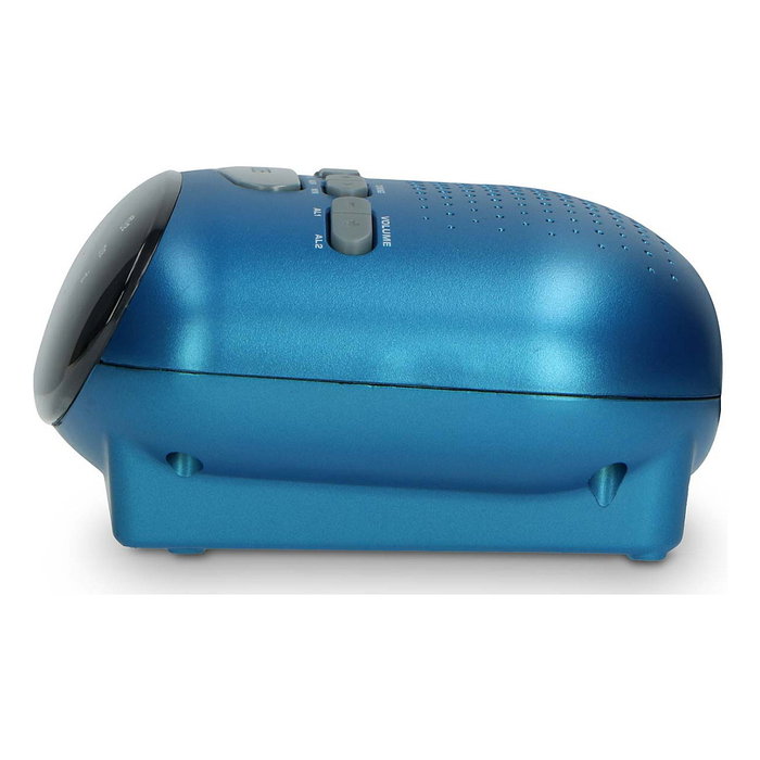 Lenco ICR-210 Radio Despertador FM PLL LED 1.52 cm (0.6") Azul