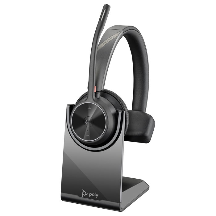 HP Voyager 4310 UC Mono Auriculares Inalámbricos USB-C Bluetooth con Base de Carga Certificados para Microsoft Teams