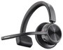 Poly Voyager 4310-M con certificación Microsoft Teams, USB-C, adaptador BT700 y base de carga, Negro