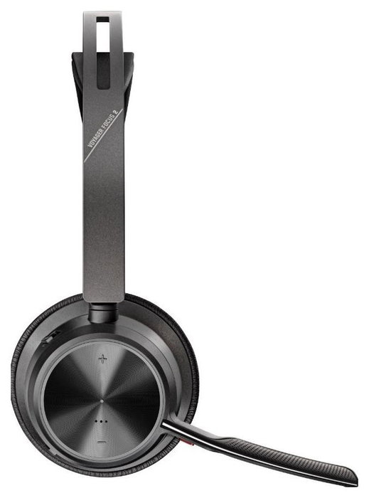 Poly Voyager 4310-M con certificación Microsoft Teams, USB-C, adaptador BT700 y base de carga, Negro