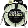 Ernieball Cable Instrumento Flex Jack-Jack Ss 6 M Fosforescente