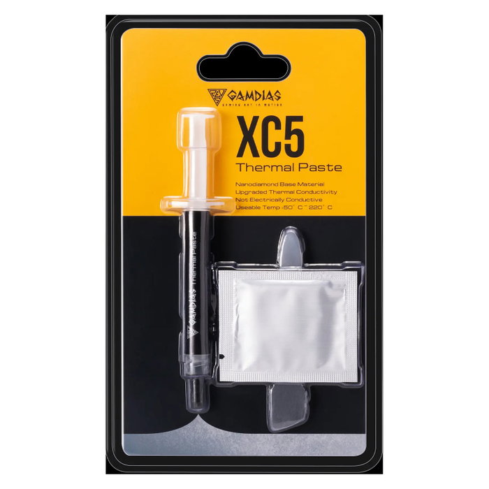 Gamdias XC5 Pasta Térmica 4g Plata