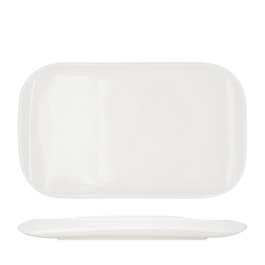 Summa Noubon Gastrobar Set de 4 Fuentes Rectangulares Marfil 33x19 cm