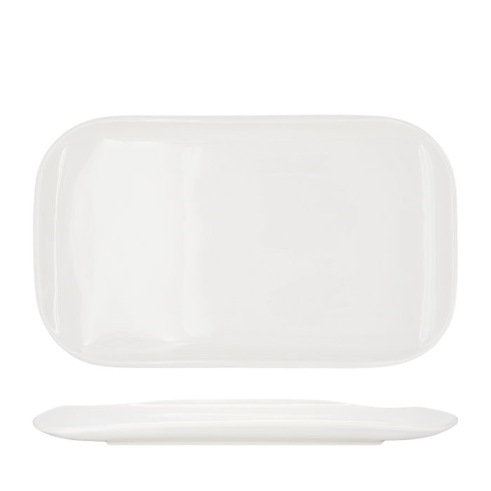 Summa Noubon Gastrobar Set de 4 Fuentes Rectangulares Marfil 33x19 cm Summa Noubon Gastrobar Set de 4 Fuentes Rectangulares Marfil 33x19 cm