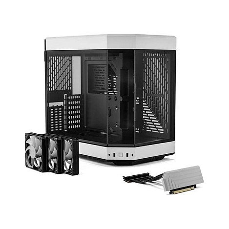 HYTE Y60 White/black Tempered Glass