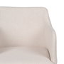 Silla Crema Tejido-Metal Salón 51 X 55 X 77 cm (Set de 2)