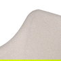 Silla Crema Tejido-Metal Salón 51 X 55 X 77 cm (Set de 2)