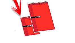 Bloc Enri Tapa Dura 16º 80H Cuadric.4X4 Apdo.Rojo (Set de 80)