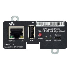 HP Enterprise Single Phase 1Gb UPS Network Management Module para UPS Enterprise
