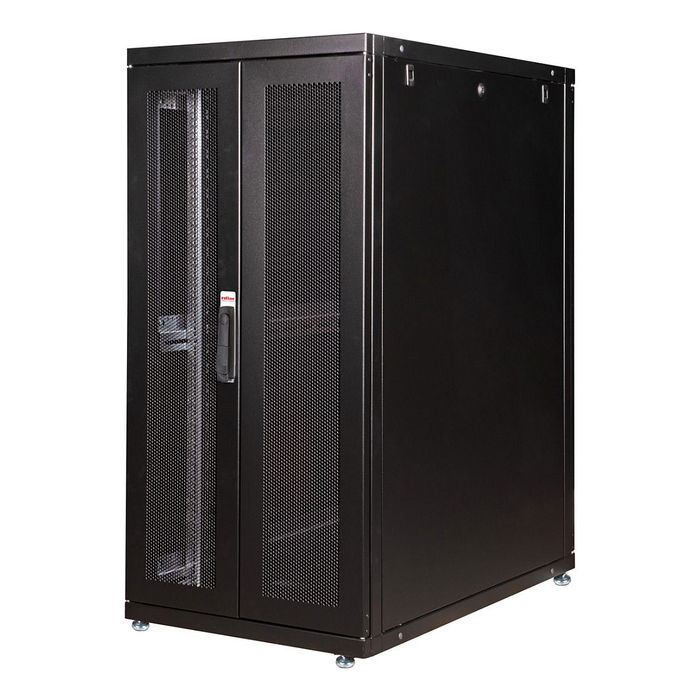 ROLINE Rack o Bastidor Independiente Serverschrank Pro 26 HE 19" (600x1000 mm), 26U, 1000 kg Carga, Negro