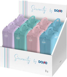 DOHE Exp 8 Portatodos Silicona 4 Cremalleras Colores Pastel Surtido