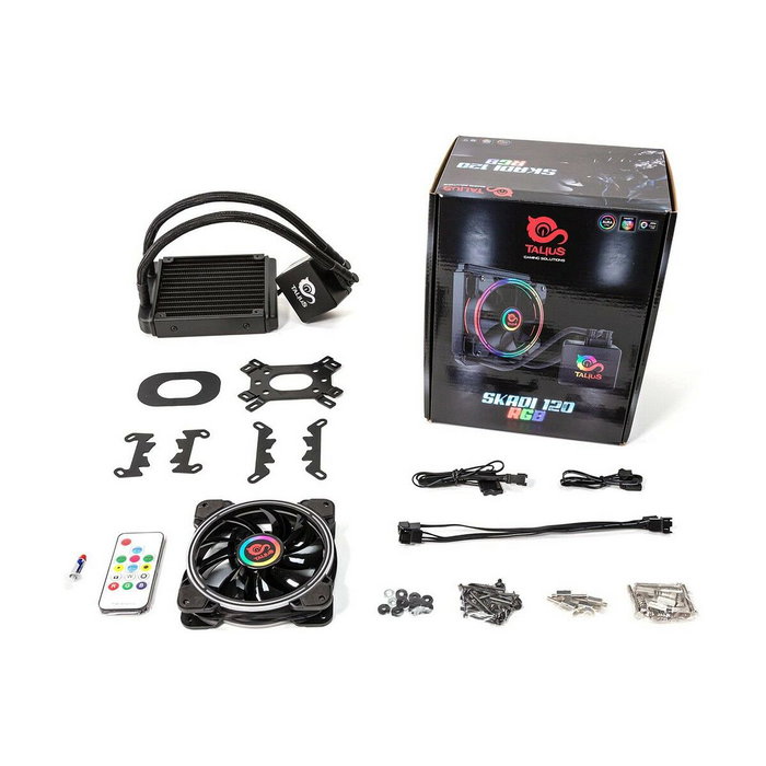 Talius kit refrigeracion liquida Skadi-120 RGB (Intel-Amd) Incluye adaptador Socket 1200/1700