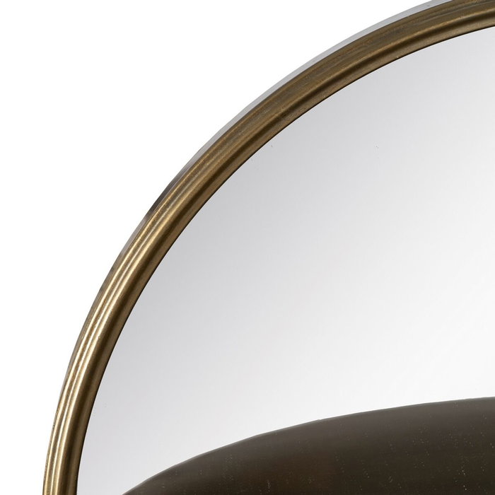 Ixia Espejo Oro Envejecido Metal-Cristal 36 x 17 x 40 cm Ixia Espejo Oro Envejecido Metal-Cristal 36 x 17 x 40 cm
