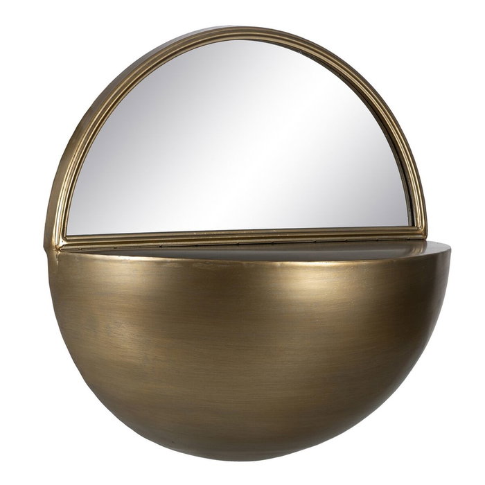 Ixia Espejo Oro Envejecido Metal-Cristal 36 x 17 x 40 cm Ixia Espejo Oro Envejecido Metal-Cristal 36 x 17 x 40 cm