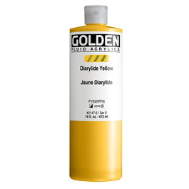 Golden Fluid Colores Acrílicos Amarillo Diarilato 473 ml