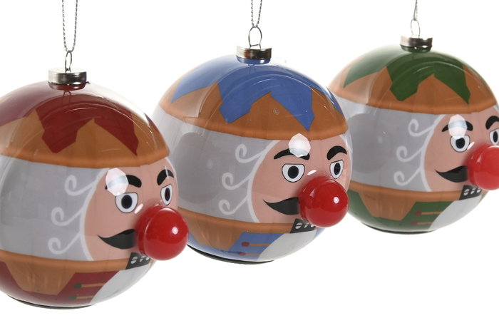 DKD Home Decor Decoración Colgante LED Cascanueces Multicolor