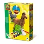 Ses Creative Moldeo y pintura Caballo SES01211 Incluye molde de látex, soporte de secado, yeso, pintura y pincel