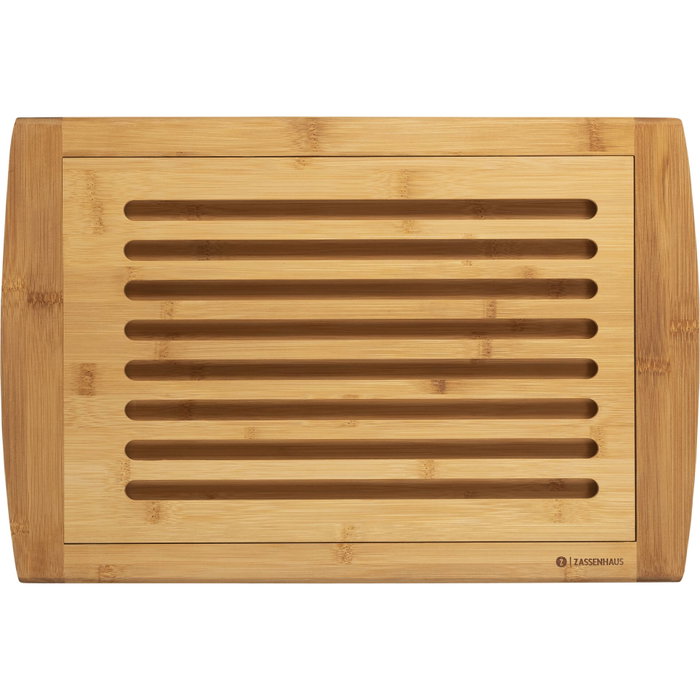Zassenhaus Tabla de cortar pan de bambú 42x28,5x2cm