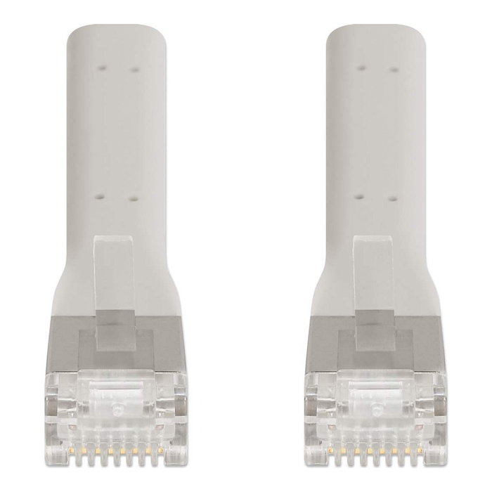 Intellinet 745154 Patch Cable Cat6a F/FTP 10G Ethernet 2 m Cobre Gris - IEEE 802.3an, PoE++