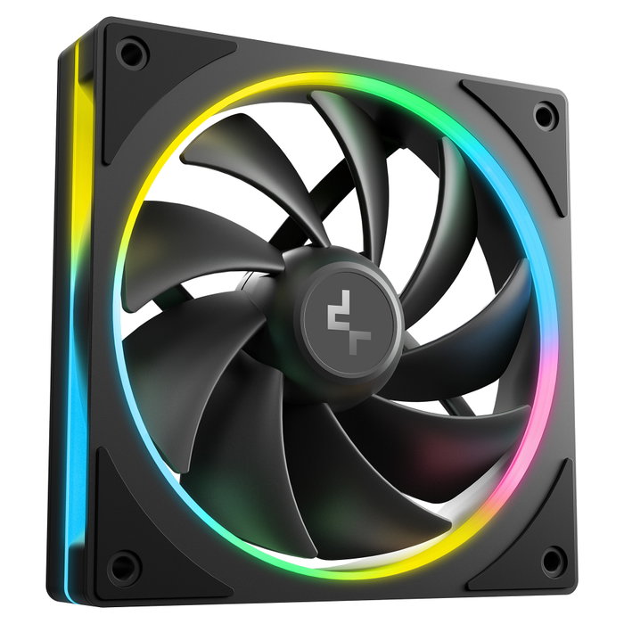 DeepCool FL12R SE Ventilador Carcasa 120mm PWM ARGB Triple Pack Negro DeepCool FL12R SE Ventilador Carcasa 120mm PWM ARGB Triple Pack Negro