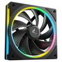 DeepCool FL12R SE Ventilador Carcasa 120mm PWM ARGB Triple Pack Negro