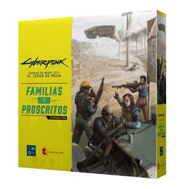 CMON Juego de Mesa Cyberpunk 2077: Familias y Proscritos Expansión para Gangs of Night City, Español, Ref. CPG002ES