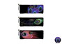 DKD Home Decor Estuche de Nylon y Poliéster Colección PEACOCK Surtido de 3