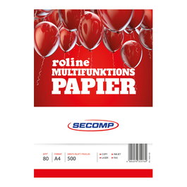 ROLINE 16061125 Papel de Impresión A4 Blanco, 500 Hojas