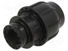 GEBO Conector de apriete recto G 1'' interno de polipropileno