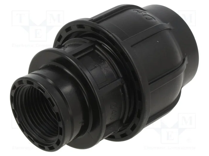 GEBO Conector de apriete recto G 1'' interno de polipropileno GEBO Conector de apriete recto G 1'' interno de polipropileno