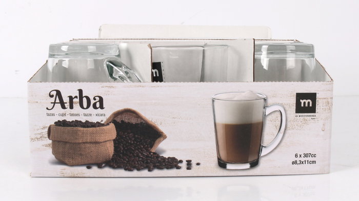 La Mediterranea Taza con Asa Arba 307cc