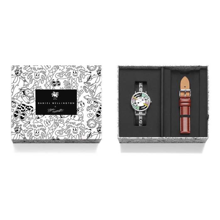 Daniel Wellington DW00100736 Unisex con Set de Dos Correas